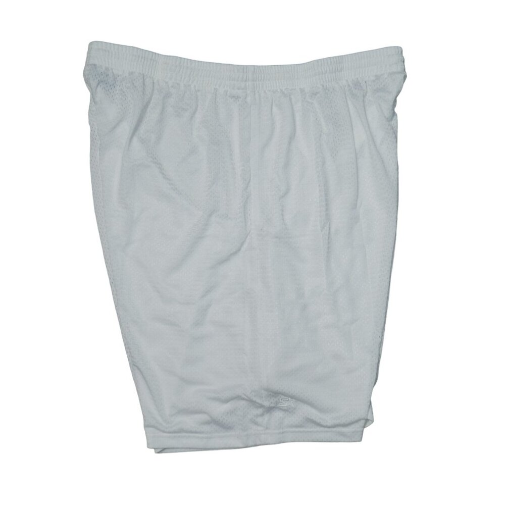 Starter Mesh Basketball Shorts Men's Size 3XL White Vintage Deadstock NWT